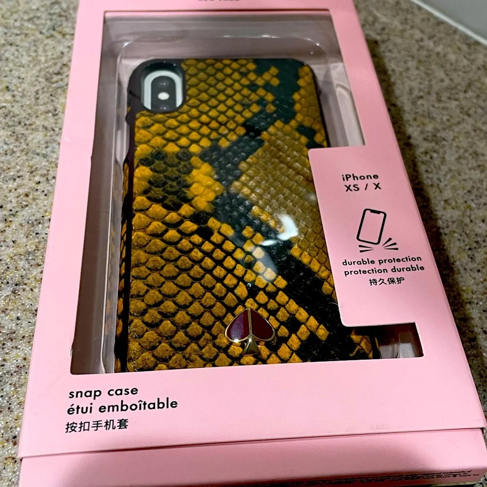 Kate Spade Snake Embossed iPhone XS / X